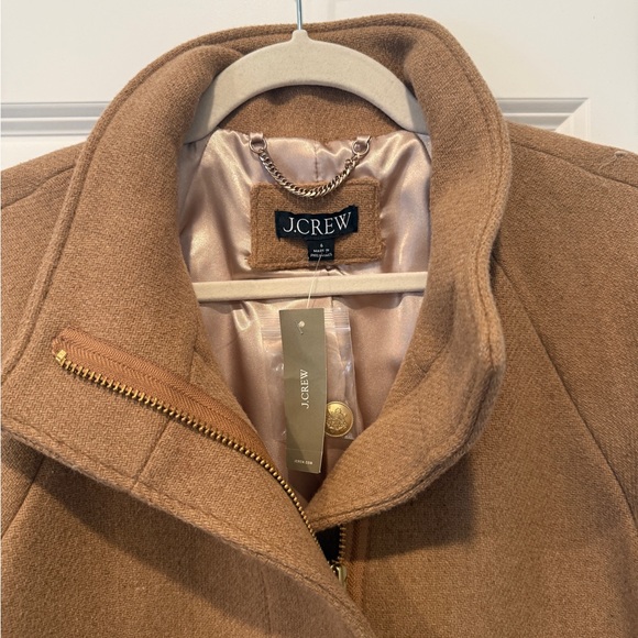 J. Crew Women's Toscana coat in Italian stadium cloth wool blend - Picture 2 of 6